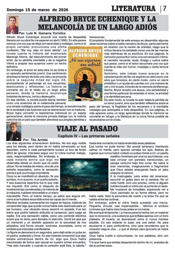 Viaje al Pasado — Capítulo IV